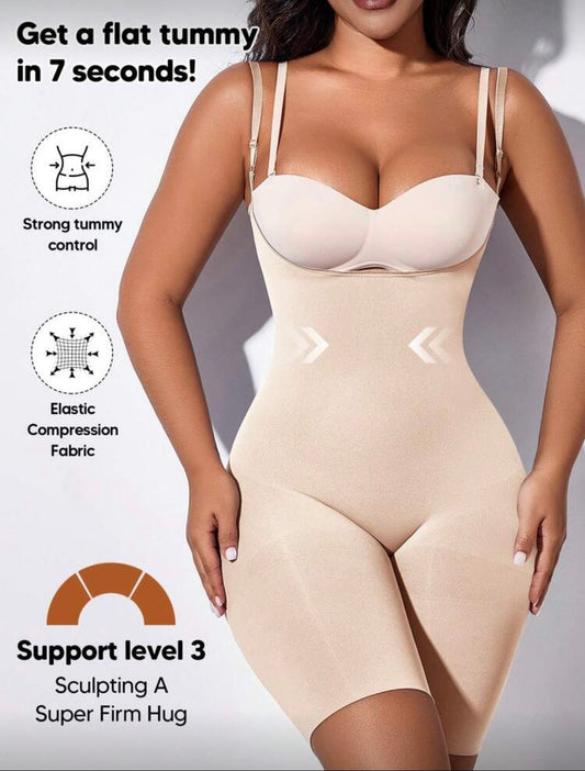 Seamless Sculpting Bodysuit with Tummy Control & Butt Lift